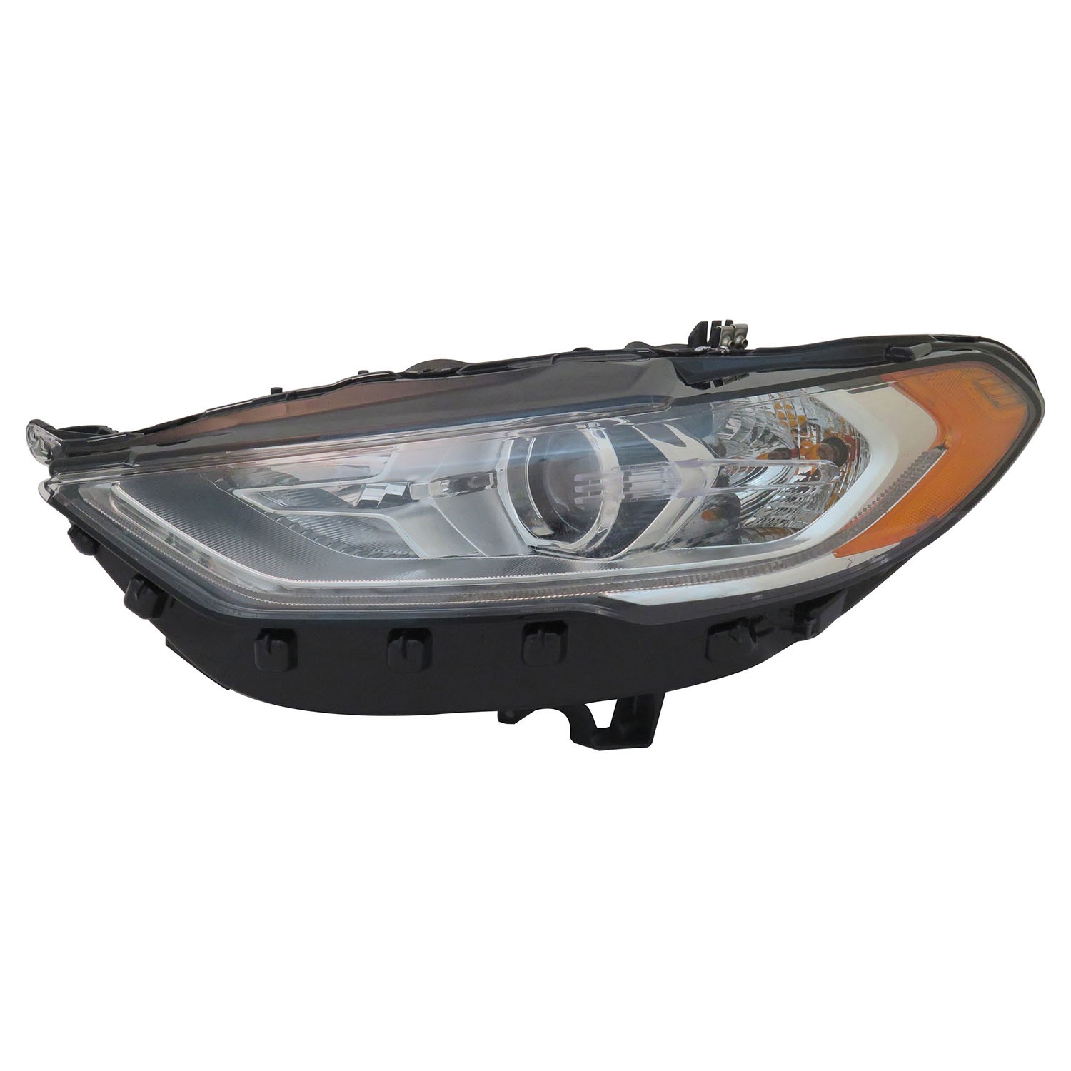 Left Headlamp Assy Composite Halogen W Signature Lighting Capa Ford