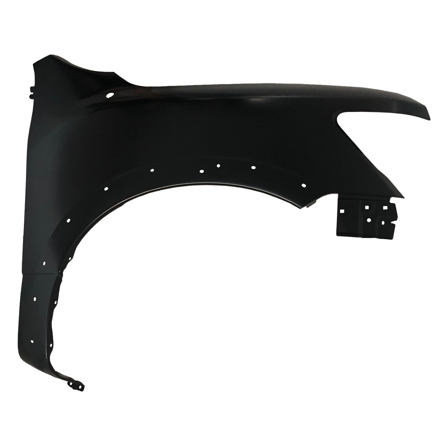 Right Front fender assy CREW CAB; w/Wheel Opening Mouldings; From 1-18 ...